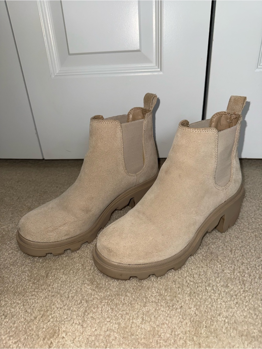 Steve Madden Suede Heeled Booties
